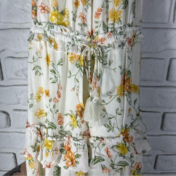 Lost + Wander Big Escape Floral Tiered Maxi Dress Size XS - Picture 12 of 15